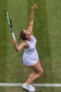 Marta Kostyuk Tennis Service