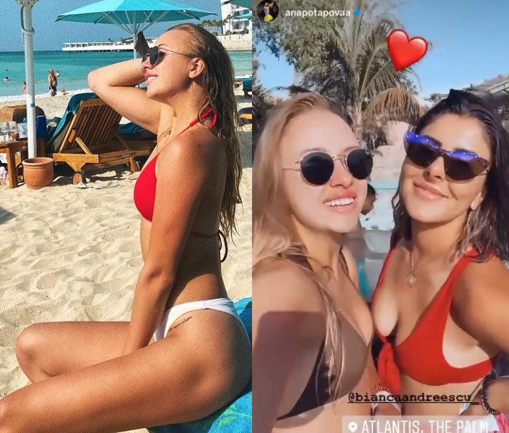 Bianca Andreescu And Anastasia Potapova Share Stylish Dubai Vacation Updates 7 Ana Potapova And Bianca Andreescu