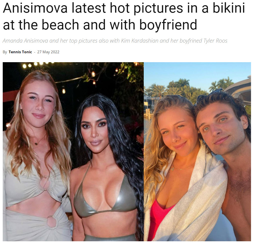 Anisimova In A Bikini