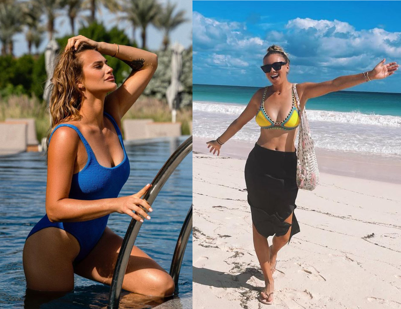 Aryna Sabalenka And Amanda Anisimova In A Bikini