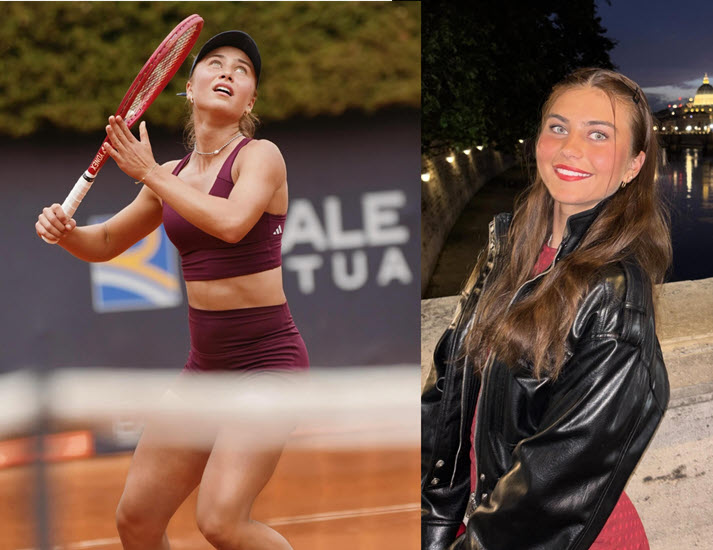Iva Jovic Shares Lovely Pictures From Rome During The Internazionali D’italia