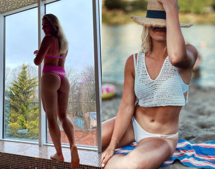 Marta Kostyuk At The Pool