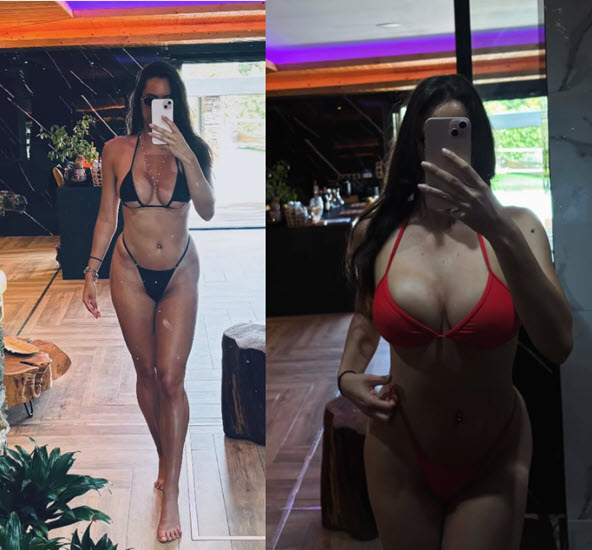 Oceane Dodin Shares Bikini Pictures On Instagram