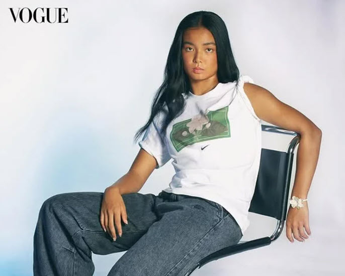Alexandra Eala Embraces Her Filipino Heritage In Vogue Philippines Shoot.