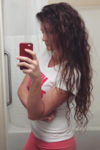 Jesika Maleckova Curly Hair