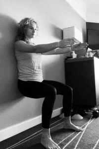 Katerina Siniakova home workout