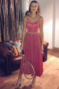 Kristina Mladenovic Hot Dress