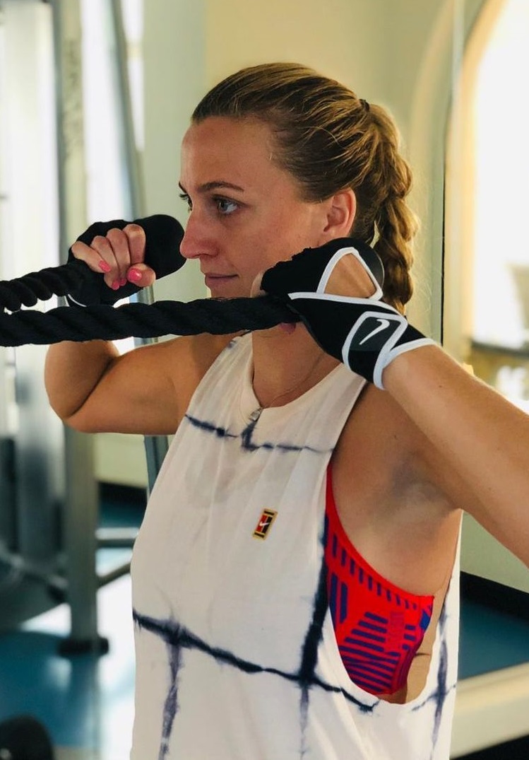 Petra Kvitova Gym Workout