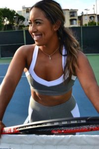 Sabrina Santamaria Hot Tennis