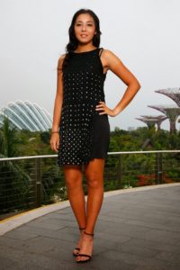 Zarina Diyas Hot Black Dress