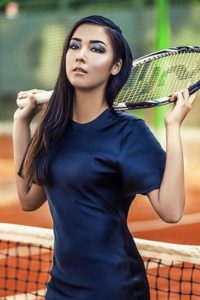 Zarina Diyas hot tennis babe